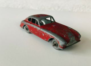 1958 Matchbox Lesney Regular 53 - A Aston Martin Plastic Gray Wheels Red Played