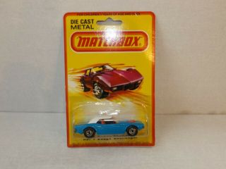 Matchbox S/f No.  1 - C Dodge Challenger Blue Body,  Red Int.  Miblister