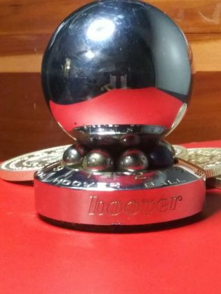Vintage Fidget Spinning Hoover Ball Bearing Co Paperweight Rare