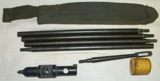 Ww2 M 1 Garand Buttstock Cleaning Kit Second Type Tool