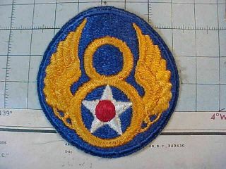 Wwii Usaaf 8th Air Force Patch