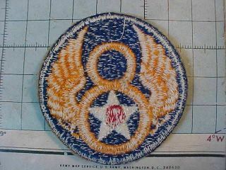 WWII USAAF 8TH AIR FORCE PATCH 2