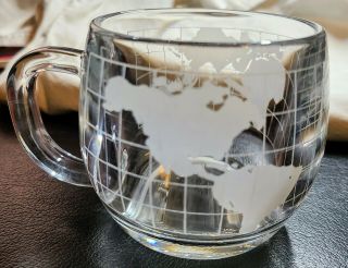 Nestle Nescafe World Globe Coffee Mugs/cups Set Of 7 Mugs