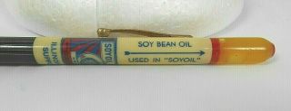 Vintage Illinois Farm Supply Co.  Soy Oil Paint Advertising Mechanical Pencil