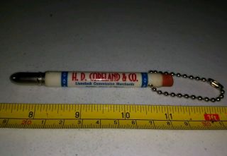 Vtg H.  D.  Copeland & Co Peoria Illinois Stock Yards Advertising Bullet Pencil