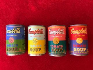 Limited Edition Andy Warhol 50th Anniversary Campbell Soup Cans The Art Of Soup