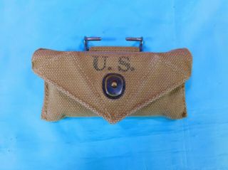 Ww 2,  U.  S.  M - 1924 First Aid Dressing Pouch Od 3 1941