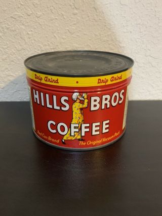 Hills Bros 1 Pound Coffee Can,