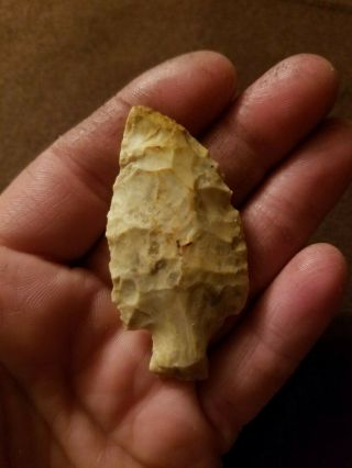 Authentic Arrowhead From Tn Measuring In At 2 1/2 " Long