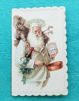 1900 Liebig Extract Pocket Calendar Trade Card