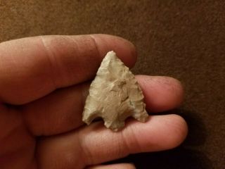 Authentic Arrowhead Measuring In At 1 1/4 " Long