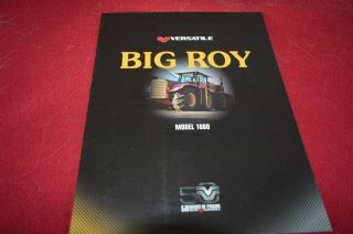 Versatile Big Roy 1080 Tractor 50 Years Of Power Brochure Fcca