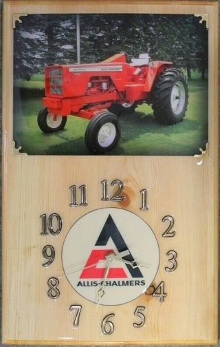 Allis Chalmers 190 Xt Wood Clock