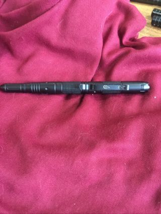Colt Black Tactical Pen And Glass Breaker