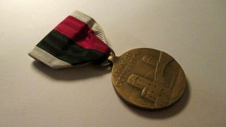 1945 Wwii Us Army Of Occupation (of Japan) Medal - Unmarked 1/2 " Brooch