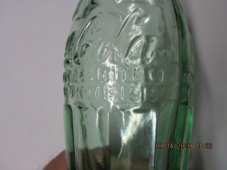Coca Cola - 1915 Bottle = BUTLER PA.  ( ) Green - 6 Ounce - (READ) 2