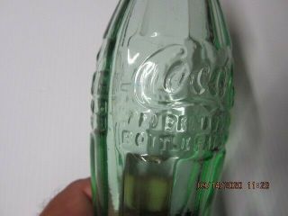 Coca Cola - 1915 Bottle = BUTLER PA.  ( ) Green - 6 Ounce - (READ) 3