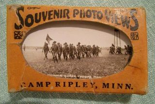 Camp Ripley Military Little Falls Mn Minnesota 20 Souvenir Photo Views