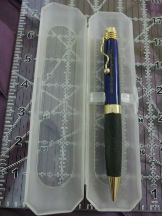 Uss George Washington Cvn 73 Ink Pen With Case,  Needs Ink Cartridge A10