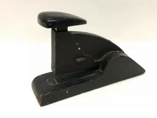 Vintage Wood Stapler Speed Products Co Model 3c Collectible Office Equipment