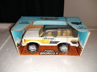 Nylint Ford Bronco Ii Wix Filters No.  8110 Die Cast Toy Truck Made In Usa