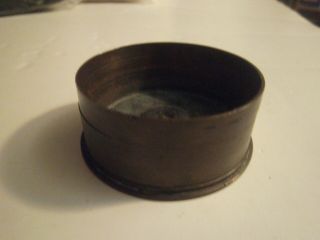 Vintage Wwii 1943 Trench Art Ash Tray Shell 75 Mm Type 1