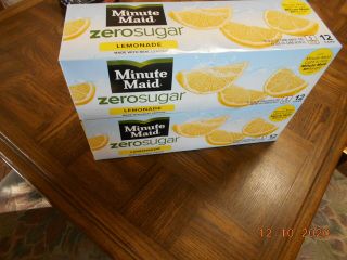Minute Maid Lemonade Zero,  Diet 18 Cans A 12 Pack And A Half Of 12oz Cans