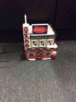 2003 Coca Cola Town Square Wkok Radio Station No Box