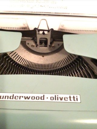 Olivetti Underwood Olivetti Typewriter Made In Italy Studio 44