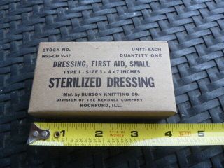 U.  S.  Wwii U.  S.  Navy First Aid Medical Corpsman Dressing,  First Aid