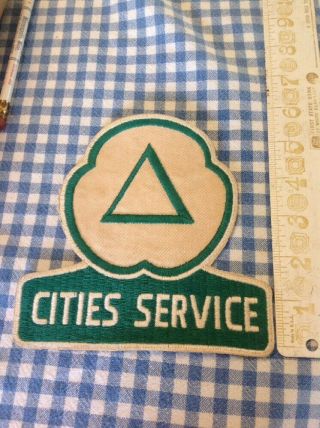 Cities Service Patch Oil Advertising 1950 