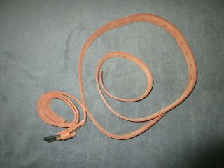 Replacement Brown Leather Strap For Wwii Us Army Leather Ee - 8 Field Phones