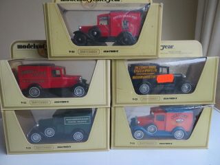 Vintage Matchbox Models Of Yesteryear X5 Y22 Ford A,  Ovaltine,  Canada Post.