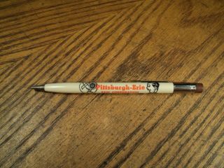 Vintage Scripto Mechanical Pencil Advertising Pittsburgh Erie Saw Corporation