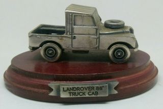 Silver Plated Landrover 88 