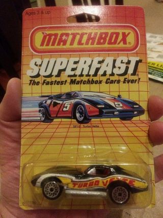 Matchbox Superfast Sf - 10 Turbo Vette Black
