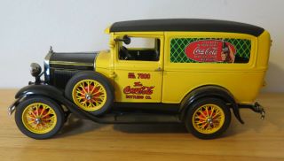 Danbury 1931 Coca Cola Ford Delivery Truck 1:24 Scale Cases Box Title