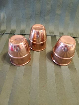Vintage Combo Cups and Balls by Morrissey Magic - Copper 2