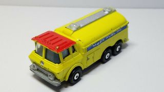 Vintage Marx Fuel Oil Tanker Truck With Battery Operated Lights