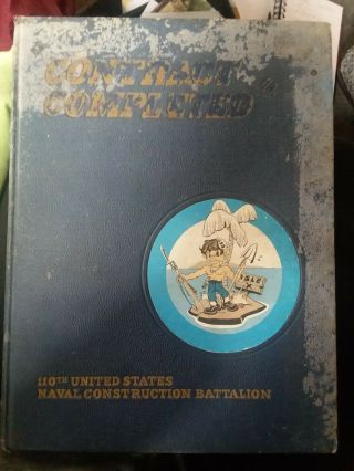 Seabees 110th Battalion WWII Memory Book (1943 - 1945) 2