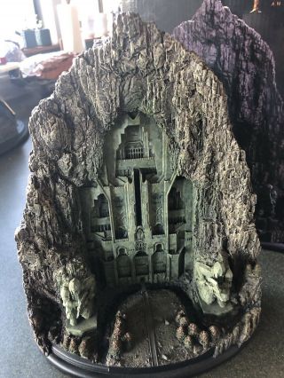 Weta Front Gate To Erebor Statue Lord Of The Rings Hobbit Tolkien