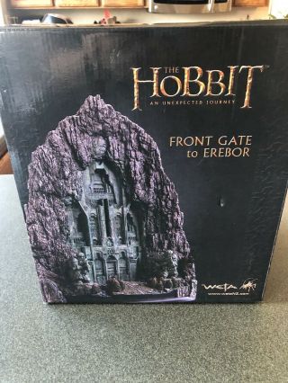 Weta Front Gate To Erebor Statue Lord Of The Rings Hobbit Tolkien 3