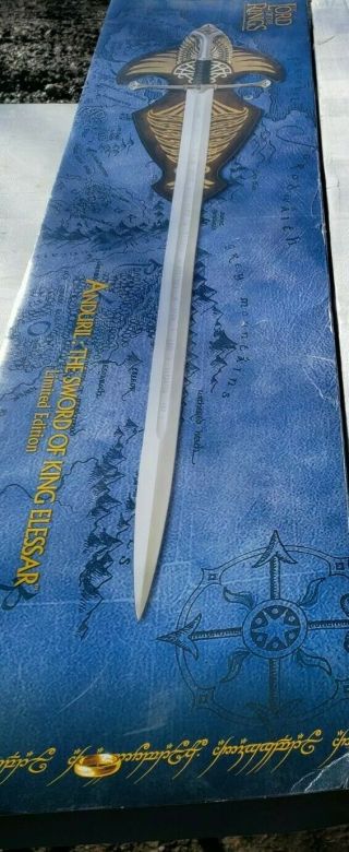 Limited Edition Anduril : Sword Of King Elessar - 3545 / 5000 - Uc1380aslb