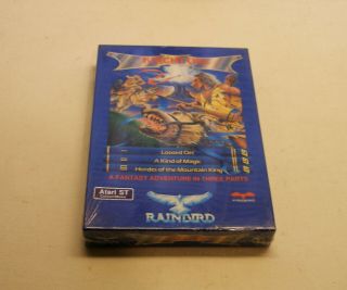 Rare,  Highly Rated,  Knight Orc By Rainbird For Atari St -
