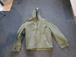 Wwii Us Navy Rain Gear Top Size Large