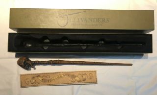 The Wizarding World Of Harry Potter Interactive Rowan Wand And Map And Bag