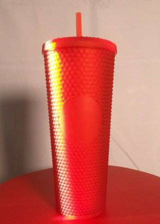 Starbucks Studded Tumbler Matte Red Holidays 2020 Limited Edition Christmas