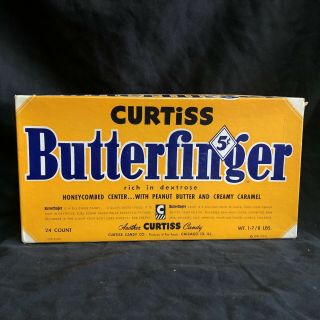 Vintage Butterfinger Candy Bar Box