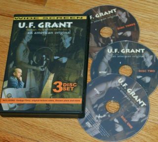 U.  F.  Grant 3 - Dvd Set (mak,  2009) Vintage U.  F.  Grant,  Props Etc.  Viewed 1 Time
