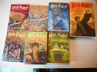 Harry Potter Paperback Set 1 - 6,  & 7 (hardback)